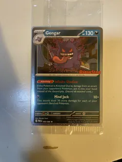 SEALED Gengar 050/088 GameStop Exclusive Cosmos Holo Promo Pokemon TCG NM - Image 4