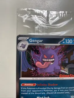 SEALED Gengar 050/088 GameStop Exclusive Cosmos Holo Promo Pokemon TCG NM - Image 5