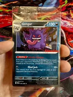 Pokemon TCG Gengar 050/088 GameStop Exclusive Promo Holo **SEALED** 2026 UK - Image 1