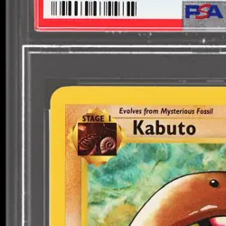 1999 Pokemon Fossil Kabuto #50 PSA 10 1st Edition Gem Mint - Image 4