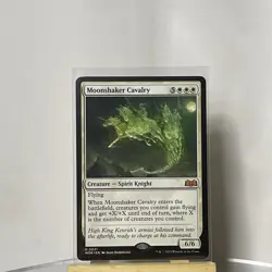 MTG, Moonshaker Cavalry (#0021), Wilds of Eldraine, Non Foil, NM, Mythic Rare - Image 1