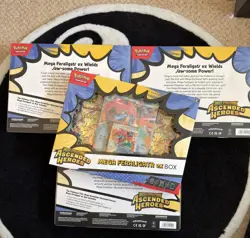 Pokemon TCG Ascended Heroes Mega Feraligatr EX Box Brand New and Factory Sealed - Image 4