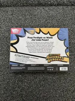 Pokemon TCG: Ascended Heroes - Mega Feraligatr EX Box - New & Sealed - Image 2