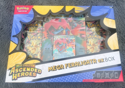 Pokemon TCG: Ascended Heroes Mega Feraligatr ex Box - Sealed / New - Image 3