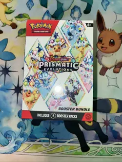 Pokemon Scarlet and Violet Prismatic Evolutions Booster Bundle Brand New Sealed - Image 1