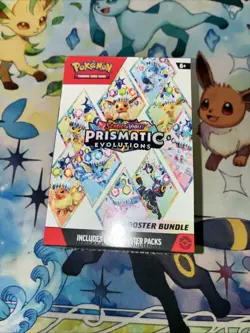 Pokemon Scarlet and Violet Prismatic Evolutions Booster Bundle Brand New Sealed - Image 2