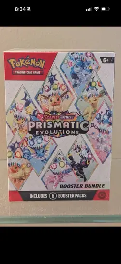 Pokemon Scarlet & Violet Prismatic Evolutions Booster Bundle FACTORY SEALED - Image 1