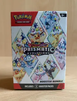 Pokemon TCG Scarlet & Violet Prismatic Evolutions Booster Bundle Sealed - Image 1