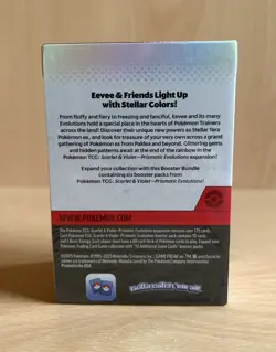 Pokemon TCG Scarlet & Violet Prismatic Evolutions Booster Bundle Sealed - Image 3