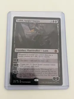 MTG | Lolth, Spider Queen | AFR | 112/281 | Mythic | NM/M - Image 1