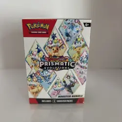 Pokemon TCG Scarlet & Violet Prismatic Evolutions Booster Bundle SEALED - Image 1