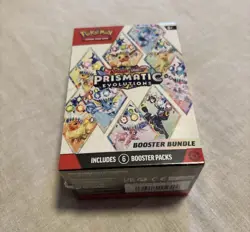 Pokemon TCG: Scarlet and Violet Prismatic Evolutions Booster Bundle (6 Packs) - Image 1