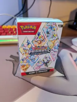 Prismatic Evolutions Booster Bundle Pokemon TCG Scarlet & Violet 6 Packs New - Image 1