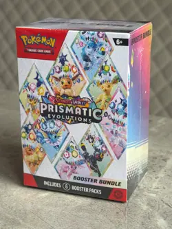 Pokemon TCG Scarlet & Violet Prismatic Evolutions Booster Bundle Sealed - Image 1
