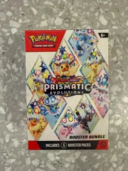 Pokemon Scarlet & Violet Prismatic Evolutions Booster Bundle FACTORY SEALED - Image 1