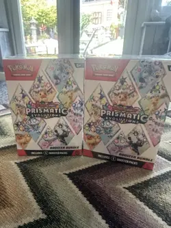 Pokemon TCG Scarlet & Violet: Prismatic Evolutions Booster Bundle 2 Boxes - Image 3