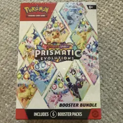 Pokemon TCG Scarlet & Violet Prismatic Evolutions Booster Bundle Factory Sealed - Image 1