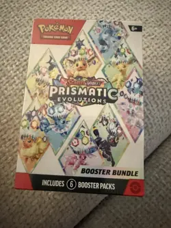 Pokemon TCG Scarlet & Violet Prismatic Evolutions Booster Bundle Factory Sealed - Image 3