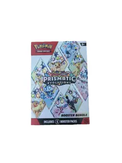 Pokemon Prismatic Evolutions Scarlet and Violet Booster Bundle NEW & SEALED UK - Image 1