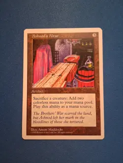 Ashnod's Altar 5th Edition LP Magic MTG - Image 1