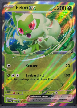 Felori ex SVP087 Paldeas Schicksale Promo Pokemon Pokemon Karte Deutsch NM - Image 1