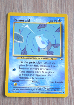 Carte Pokemon : Remoraid PV 40 - 50/64 - Wizards Neo Revelation - 2000 - Image 1