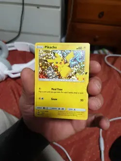 Pokemon Pikachu 025/025 Holo McDonald's 25th Anniversary Promo NM/Mint - Image 3