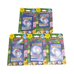 Pokemon 15 Cards + Promo - 2012 Vintage Packs - Holo - Charizard - Lot of 5 - Image 1