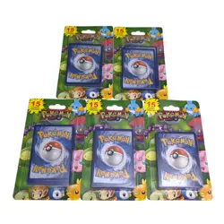 Pokemon 15 Cards + Promo - 2012 Vintage Packs - Holo - Charizard - Lot of 5 - Image 1