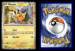 Pikachu 006/015 Holo Promo McDonald's Collection 2023 Pokemon Card - Image 1