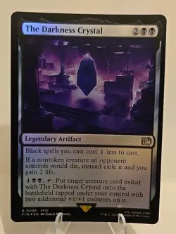 The Darkness Crystal MTG Final Fantasy Foil - Image 1