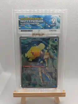 Pokemon TCG Misty's Psyduck Destined Rivals 193/182 Illustration Rare Ace 9 - Image 1