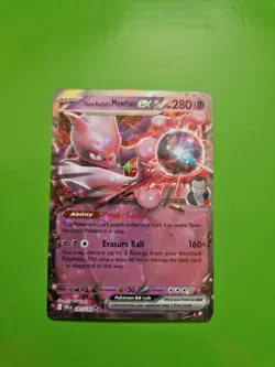 Pokemon TCG Team Rocket's Mewtwo EX Destined Rivals 081/182 - Image 1