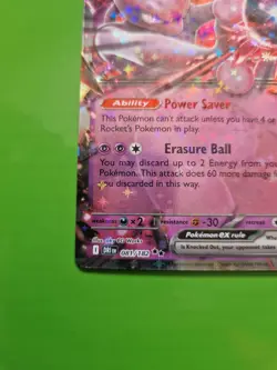 Pokemon TCG Team Rocket's Mewtwo EX Destined Rivals 081/182 - Image 5