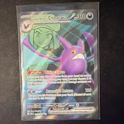Pokemon TCG Team Rockets Crobat EX 217/182 Ultra Rare Destined Rivals - Image 1