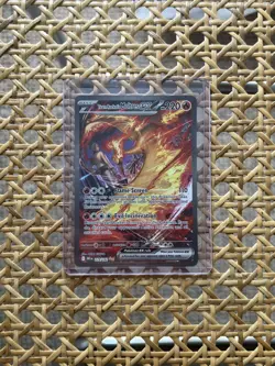 Pokemon TCG Team Rocket's Moltres EX 229/182 Destined Rivals SIR - Image 1