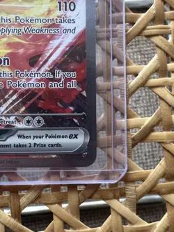 Pokemon TCG Team Rocket's Moltres EX 229/182 Destined Rivals SIR - Image 5