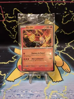 FRENCH Ho-Oh 010/086 Galaxy GameStop EbGames Promo Sealed Pokemon Chaos Rising - Image 1