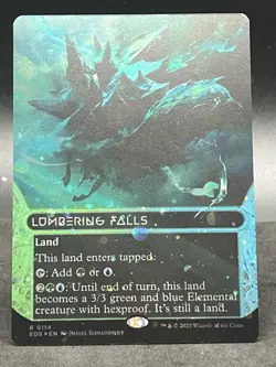 Lumbering Falls (0114) (Borderless) (Galaxy Foil) Edge of Eternities: Stellar... - Image 3