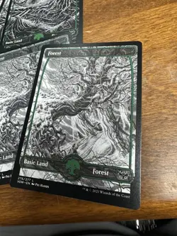 FOREST 276 & 277 (FULL ART) X20 Innistrad: Crimson Vow VOW Magic MTG MINT LC1 - Image 2