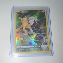 Pokemon TCG Pikachu TG05/TG30 Lost Origin Trainer Gallery Ultra Rare Holo - Image 1