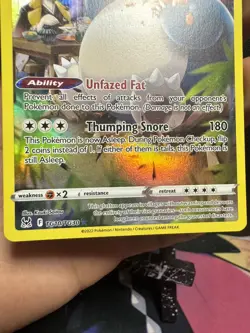 Snorlax TG10/TG30 Holo Lost Origin Trainer Gallery Pokemon - Image 4