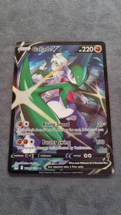 Pokemon TCG Gallade V Lost Origin Trainer Gallery Tg19/Tg30 Holo Ultra Rare - Image 1