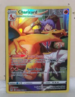 Pokemon TCG Lost Origin Trainer Gallery TG03/TG30 Charizard - Image 1