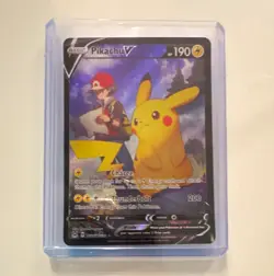 Pikachu V TG16/TG30 Lost Origin Trainer Gallery Ultra Rare Holo 190 HP - Image 1