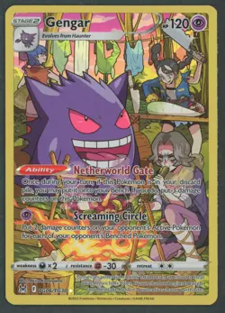 Gengar Pokemon Lost Origin Trainer Gallery #TG06/TG30 Ultra Rare Holo NM - Image 1
