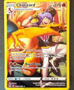 Pokemon TCG Charizard TG03/TG30 Lost Origin Trainer Gallery Holo UR EN 170HP - Image 1