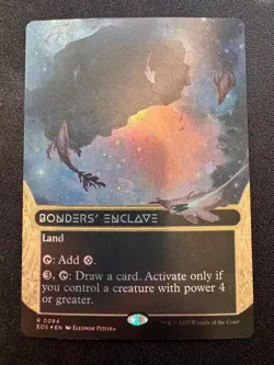 🌈 Bonders' Enclave - Galaxy FOIL - MTG #094 Borderless Edge of Eternities - NM - Image 1