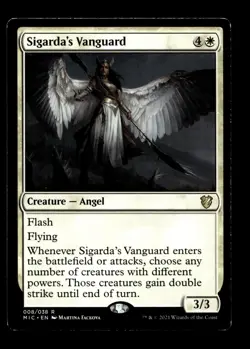 Sigarda's Vanguard 8 R Commander: Innistrad: Midnight Hunt - Image 1
