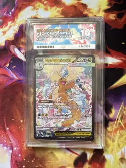 ACE 10 Mega Dragonite EX 290/217 PERFECT SUBGRADES Ascended Heroes SIR Pokemon - Image 1